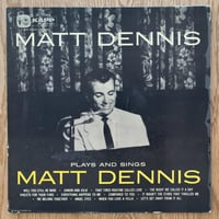 MATT DENNIS - Plays and Sings Matt Dennis (KAPP KL1024)