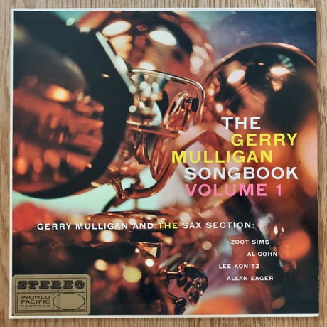 GERRY MULLIGAN - Songbook Vol.1 (WORLD PACIFIC STEREO-1001)