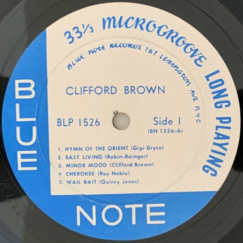 CLIFFORD BROWN - Memorial Album (BLUE NOTE BLP1...