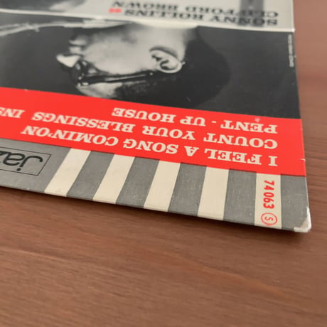 SONNY ROLLINS & CLIFFORD BROWN - Sonny Rollins et Clifford Brown (BARCLAY 74 063) 7inch EP