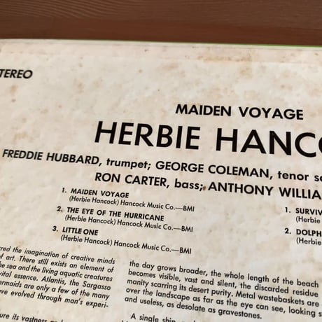 HERBIE HANCOCK - Maiden Voyage (BLUE NOTE BST84195)