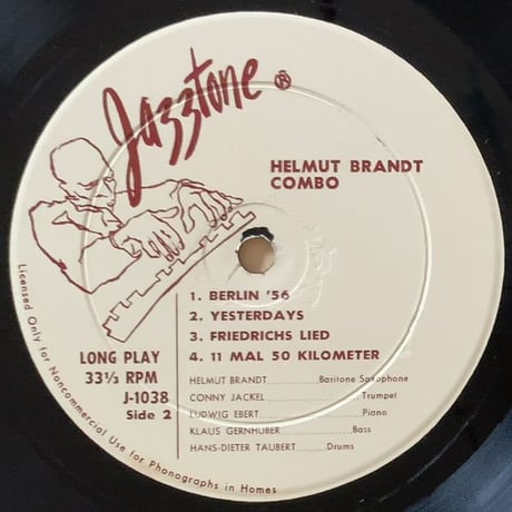 HANS KOLLER / HELMUT BRANDT - Jazz Wien-Berlin (JAZZTONE J1038)