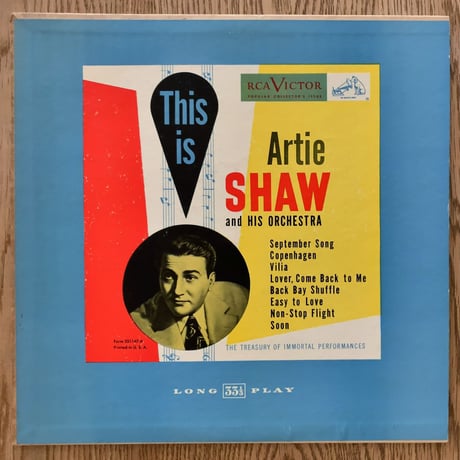 ARTIE SHAW - This is Artie Shaw (RCA VICTOR LPT3003)