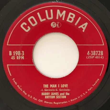 DORIS DAY & HARRY JAMES - Young Man with a Horn (COLUMBIA B-198) 7inch BOX