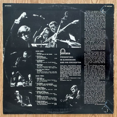 IB GLINDEMANN - Presenting (FONTANA TY887529)