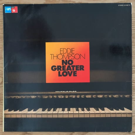 EDDIE THOMPSON - No Greater Love (MPS/BASF 20 208710)