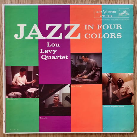 LOU LEVY - Jazz in Four Colors (RCA VICTOR LPM-1319)