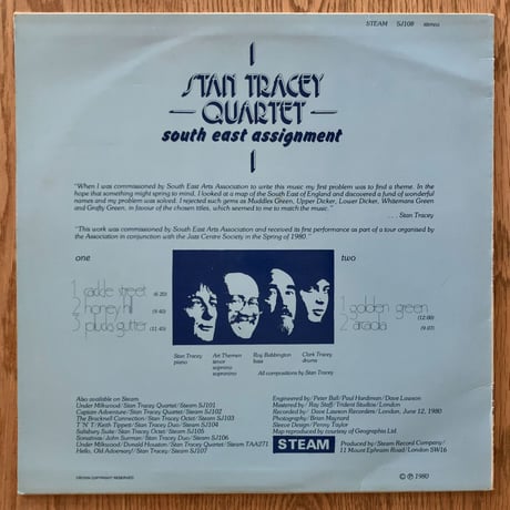 STAN TRACEY - South East Assignment (STEAM SJ108)