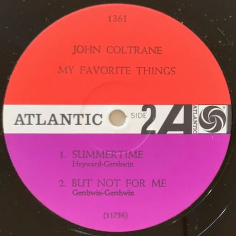JOHN COLTRANE - My Favorite Things (ATLANTIC 1361)