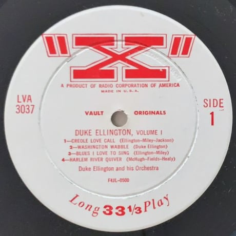 DUKE ELLINGTON - Vol.1 (X LVA3037)
