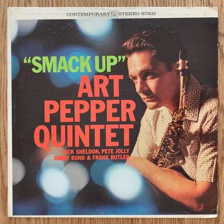 ART PEPPER - Smack Up (CONTEMPORARY S7602)