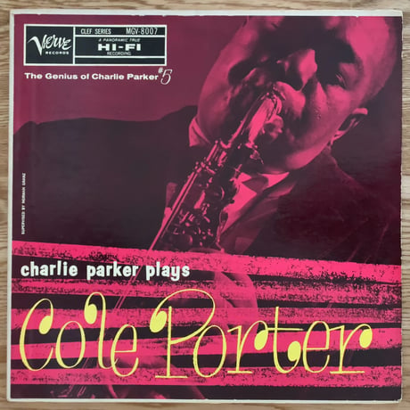CHARLIE PARKER - Plays Cole Porter (VERVE MGV-8007)