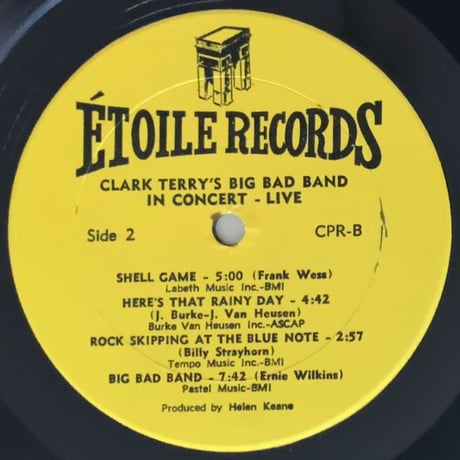 CLARK TERRY'S Big Band Band in Concert-Live (ETOILE CRP1A)
