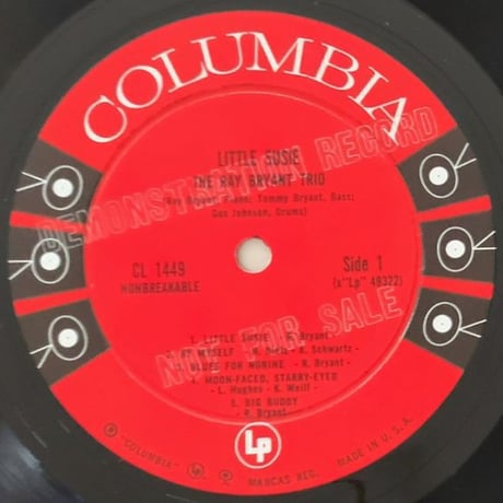 RAY BRYANT - Little Susie (COLUMBIA CL1449)