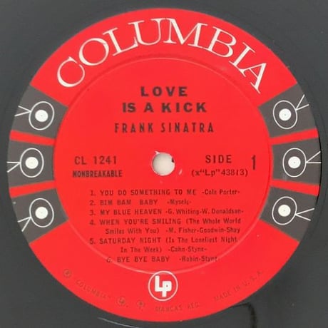 FRANK SINATRA - Love is a Kick (COLUMBIA CL1241)