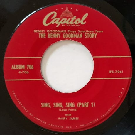 BENNY GOODMAN - Benny Goodman Story (CAPITOL FDM706) 7inch Box