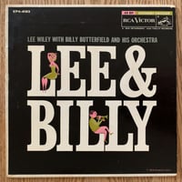 LEE WILEY - Lee and Billy (RCA VICTOR EPA-4183) 7inch EP