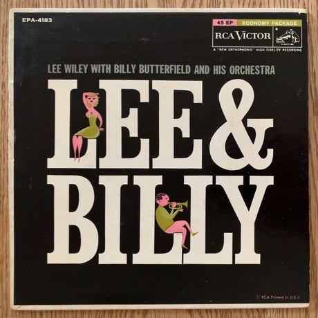 LEE WILEY - Lee and Billy (RCA VICTOR EPA-4183) 7inch EP