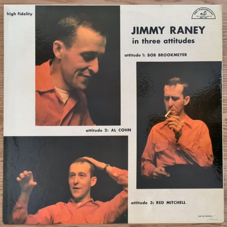 JIMMY RANEY - In Three Attitudes (ABC-PARAMOUNT ABC167)