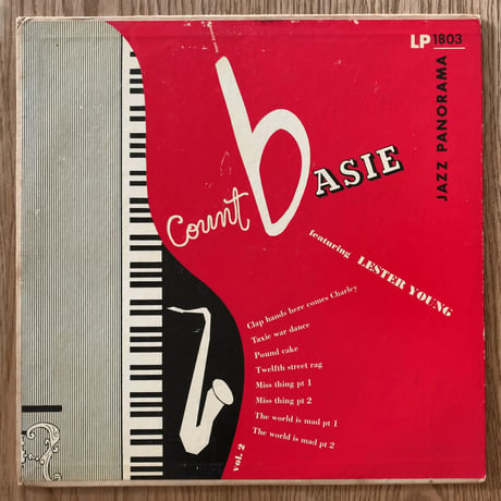 COUNT BASIE - feat. Lester Youngs (JAZZ PANORAMA LP1803)