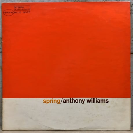 ANTHONY WILLIAMS - Spring (BLUE NOTE BST84216) LIBERTY
