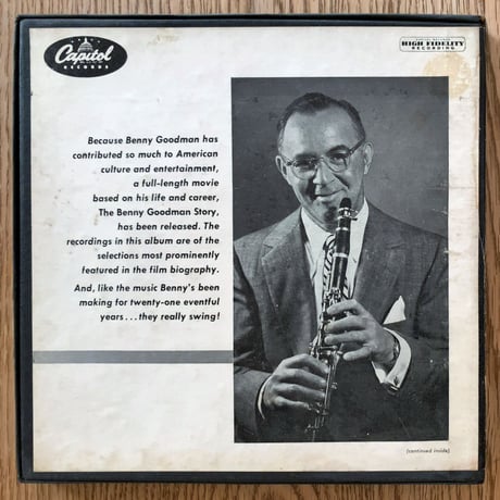 BENNY GOODMAN - Benny Goodman Story (CAPITOL FDM706) 7inch Box
