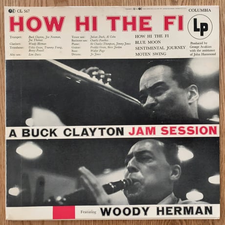 BUCK CLAYTON - How Hi The Fi (COLUMBIA CL567)