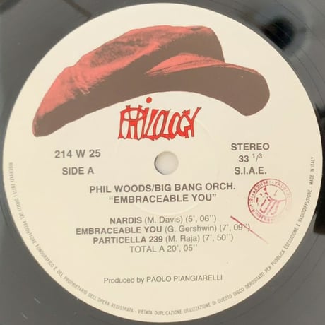 PHIL WOODS - Embraceable You (PHILOLOGY 214W25)