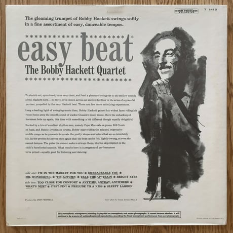BOBBY HACKETT - Easy Beat (CAPITOL T1413)