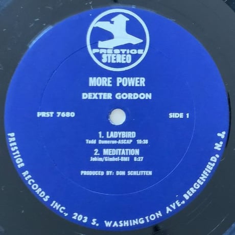 DEXTER GORDON - More Power! (PRESTIGE PRST7680)