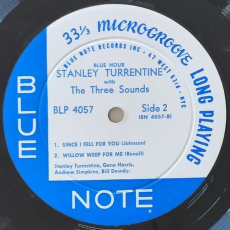 STANLEY TURRENTINE - Blue Hour (BLUE NOTE BLP4057)