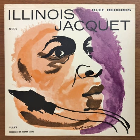 ILLINOIS JACQUET - and His Orchestra (CLEF MGC-676)