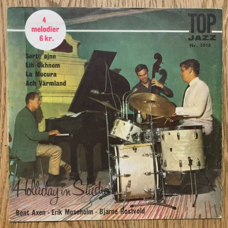 BENT AXEN - Holiday in Studio (TOP JAZZ Nr.5010) 7inch EP