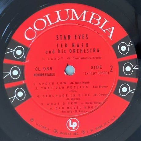 TED NASH - Star Eyes (COLUMBIA CL989)