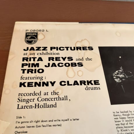 RITA REYS - Jazz Pictures (PHILIPS P08062L)