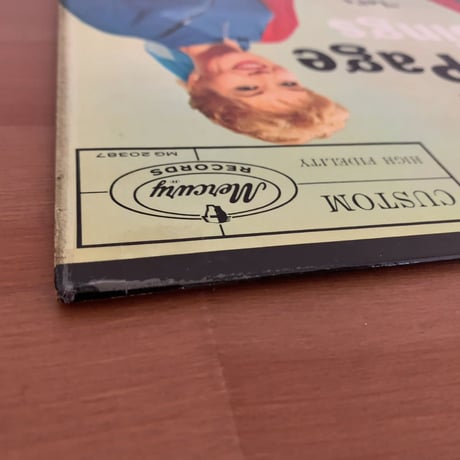 PATTI PAGE - Sings "Let's Get Away from It All" (MERCURY MG20387)