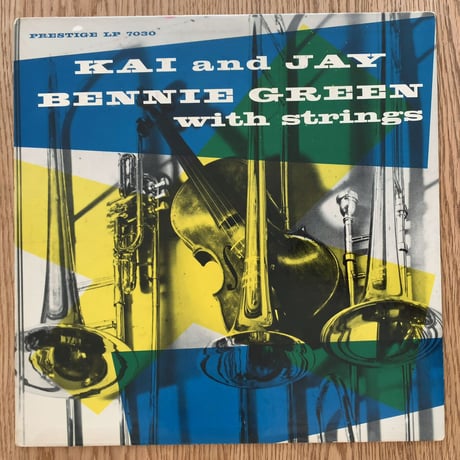 JAY JAY JOHNSON / BENNIE GREEN - Jay and Kay Quintet / Bennie Green and Strings (PRESTIGE PRLP7030)