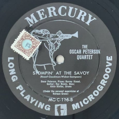 OSCAR PETERSON - Oscar Peterson Quartet (MERCURY MGC-116)