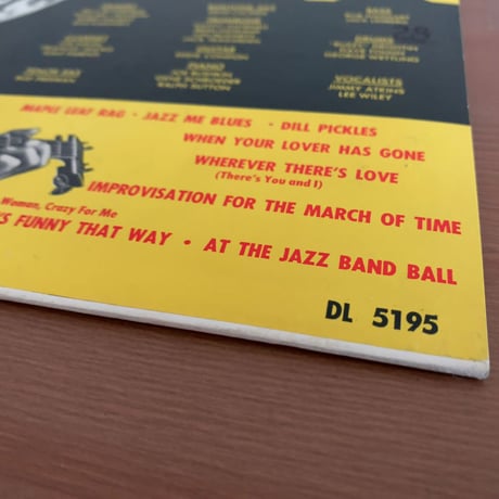 EDDIE CONDON - Jazz Band Ball Vol.1 (DECCA DL5195)