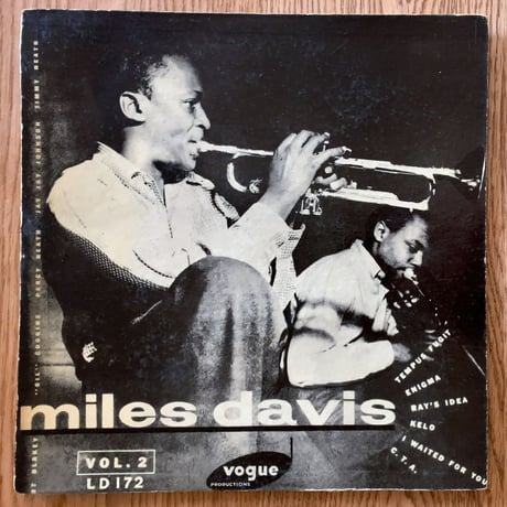 MILES DAVIS - Young Man with a Horn Vol.2 (VOGUE L.D.172)