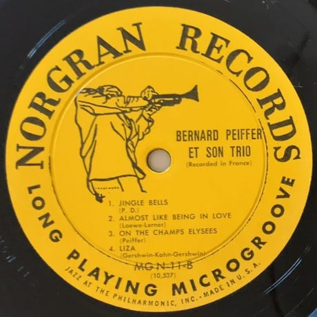 BERNARD PEIFFER - et son Trio (NORGRAN MGN-11)