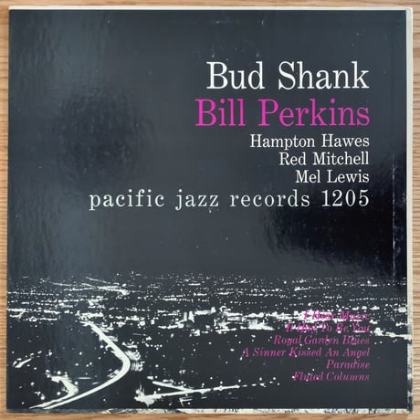 BUD SHANK - Bud Shank Quintet(昼夜) (PACIFIC JAZZ PJ-1205)