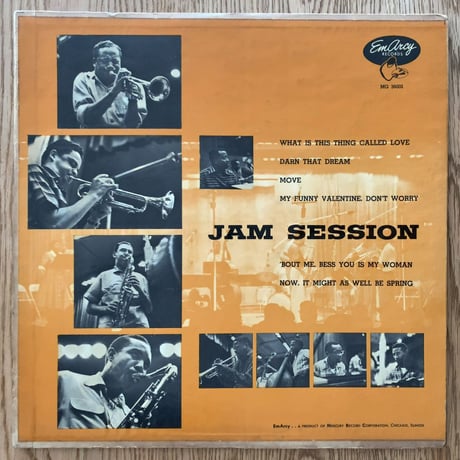 CLIFFORD BROWN, HAROLD LAND, HERB GELLER - Jam Session (EMARCY MG36002)