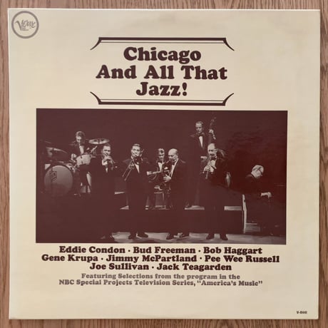EDDIE CONDON, BUD FREEMAN, JACK TEAGARDEN, etc. - Chicago and All That Jazz! (VERVE V-8441)