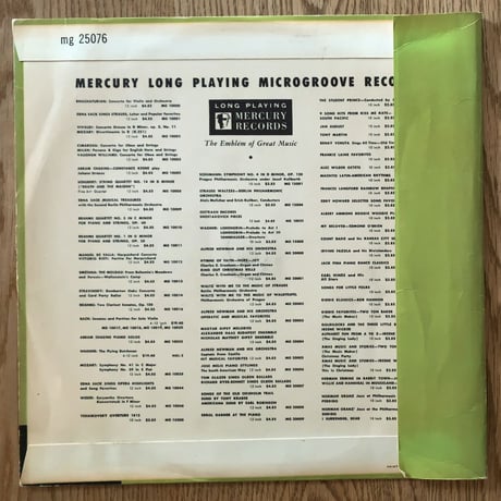 CHUBBY JACKSON & BILL HARRIS - Jazz Journey (MERCURY MG25076)