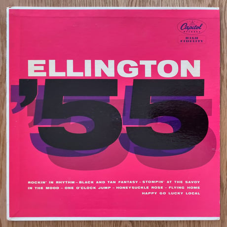 DUKE ELLINGTON - Ellington '55 (CAPITOL T-521)