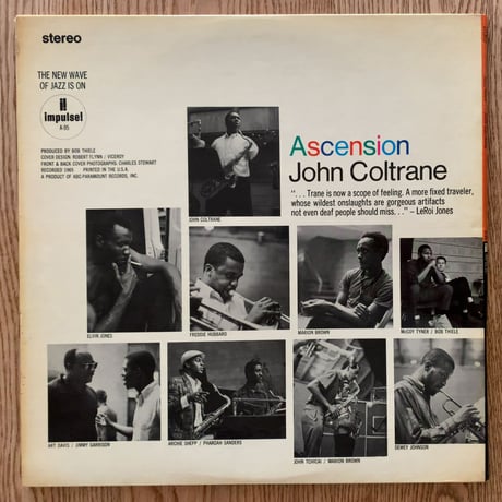 JOHN COLTRANE - Ascension (impulse! AS-95)