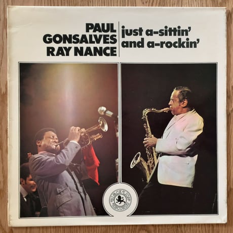 PAUL GONSALVES & RAY NANCE - Just a-Sittin' and a-Rockin' (BLACK LION 2460-191)