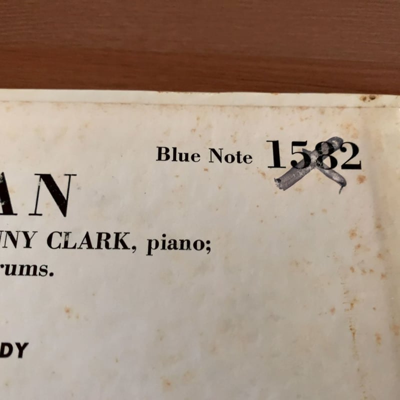 CLIFF JORDAN - Cliff Craft (BLUE NOTE BLP1582)