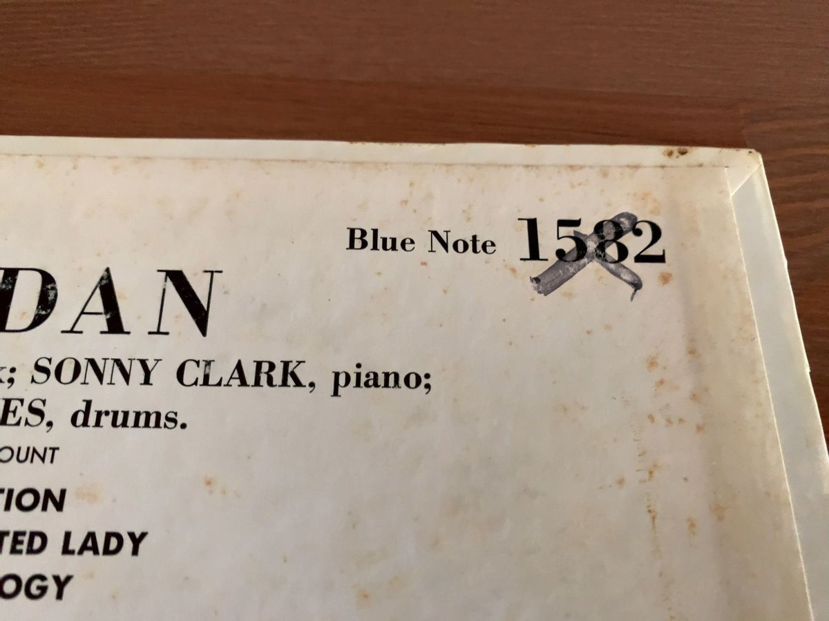 CLIFF JORDAN - Cliff Craft (BLUE NOTE BLP1582)